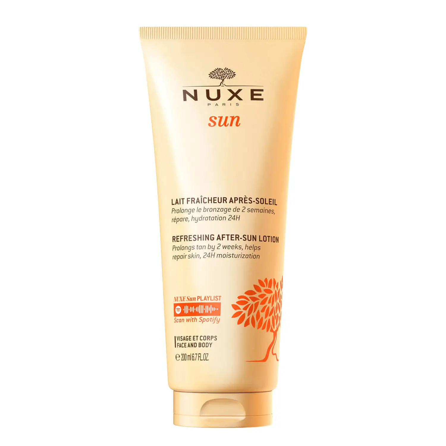 NUXE LAIT FRAICHEUR APRES SOLEIL 200 ML