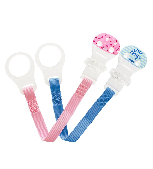 DODIE ATTACHE-SUCETTE RUBAN BLEU ANGE
