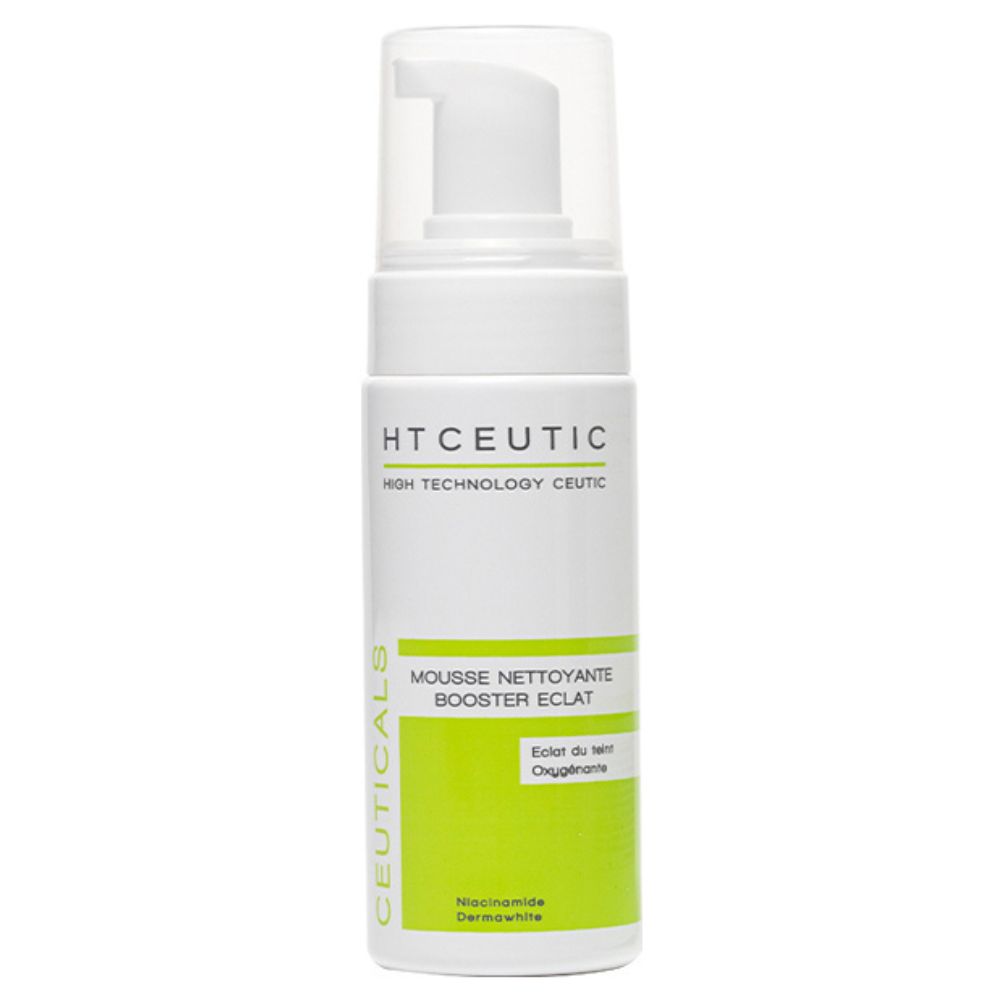 HT Ceutic Mousse Nettoyante Booster Éclat – 150ml