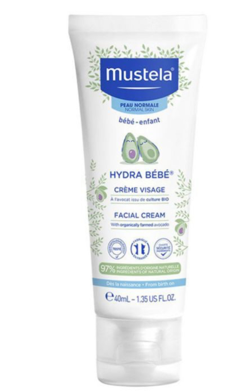 MUSTELA HYDRA BEBE CREME VISAGE 40 ML