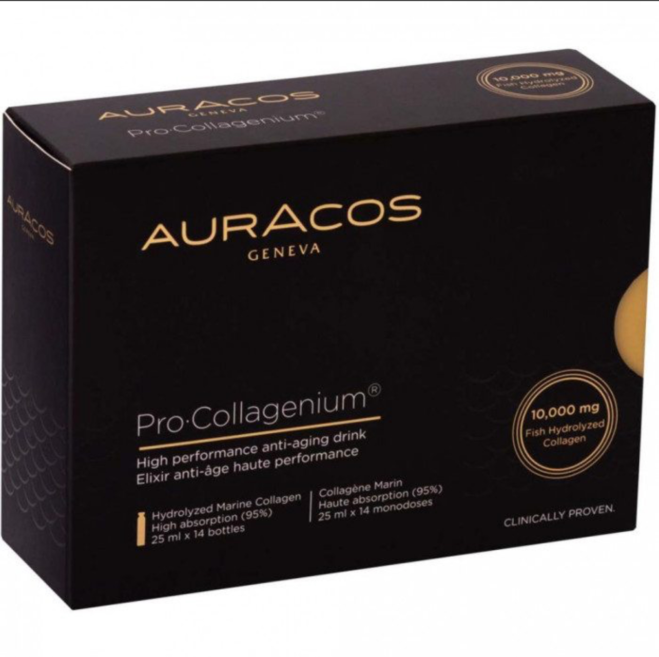 AURACOS PRO COLLAGENIUM 14 AMPOULES BUVABLES