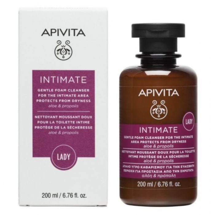 APIVITA INTIMATE NETTOYANT MOUSSANT DOUX 200 ML