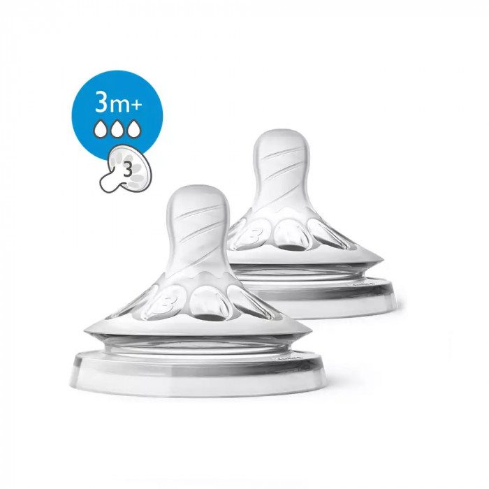 AVENT TETINE NATURAL 3M+