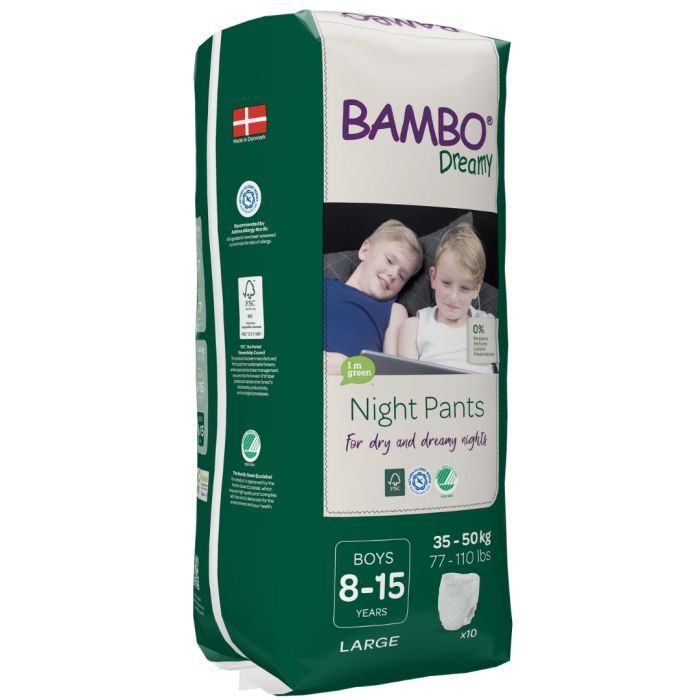BAMBO DREAMY GARCON 8-15 ANS 35-50 KG 10 UNITEE