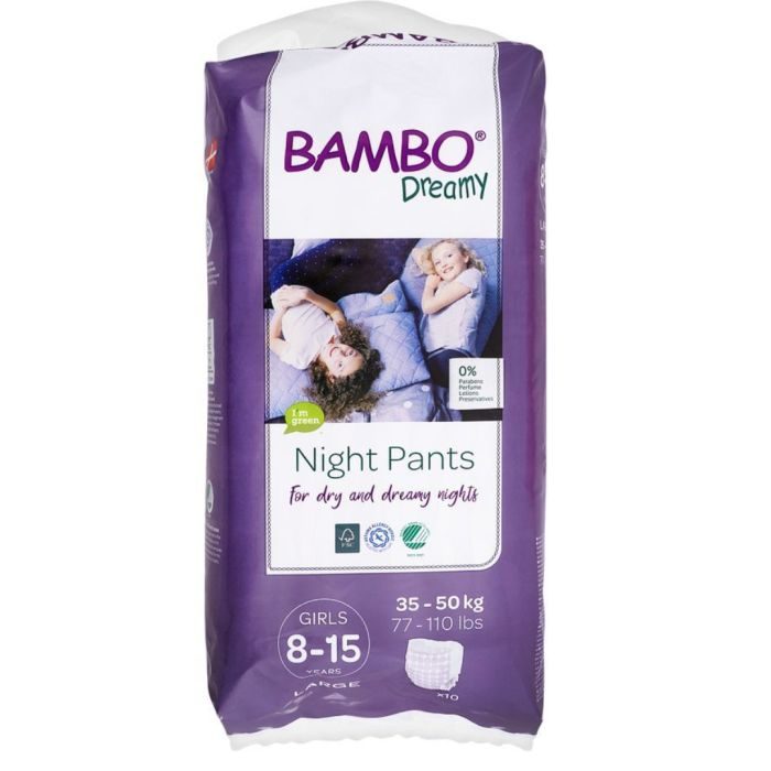 BAMBO DREAMY FILLE 8-15 ANS 35-50 KG 10 UNITEE