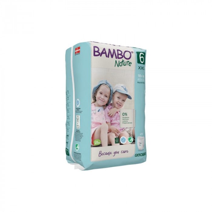 BAMBO NATURE CULOTTE D’APPRENTISSAGE TAILLE 6 +18 KG 18 u