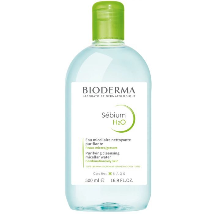 BIODERMA SEBIUM H2O SOLUTION MICELLAIRE  500ML