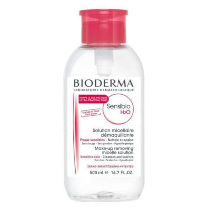 BIODERMA SENSIBIO H2O 500ML POMPE INVERSEE