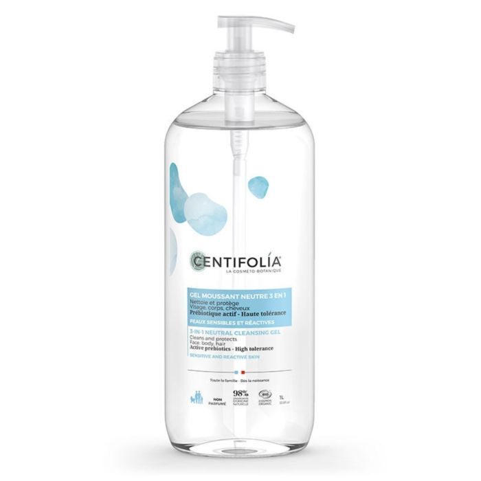 CENTIFOLIA GEL MOUSSANT NEUTRE 3 EN 1 – 1L