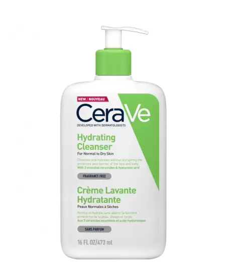 CERAVE CRÈME LAVANTE HYDRATANTE 473ML
