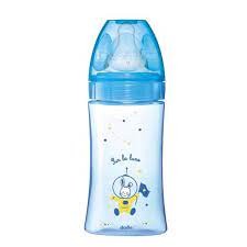 DODIE BIB INI+ 270ML BLEU COSMONAUTE 0-6 M 3 VIT