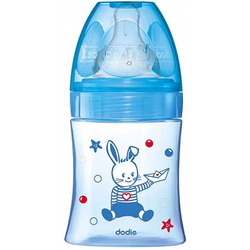 DODIE BIB INI+ 150ML BLEU BÂTEAU 0-6 M 3 VITESSES