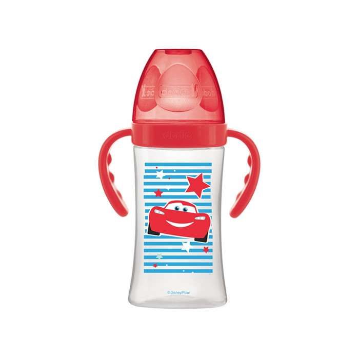 DODIE BIB INI+270ML ANSES CARS ROUGE+ 6 M 3 VIT