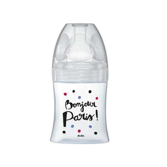 DODIE BIB SENS+ VERRE 150ML PARIS 0-6 M