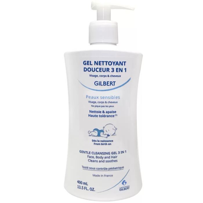 GILBERT GEL NETTOYANT DOUCEUR 3 EN 1 400ml