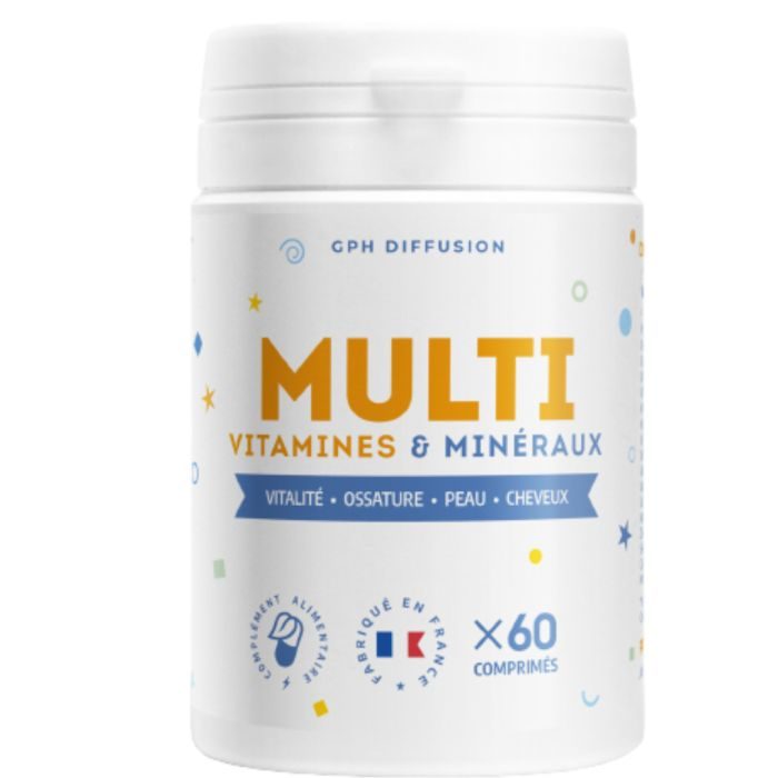 GPH MULTIVITAMINES ET MINERAUX 60 COMPRIMES