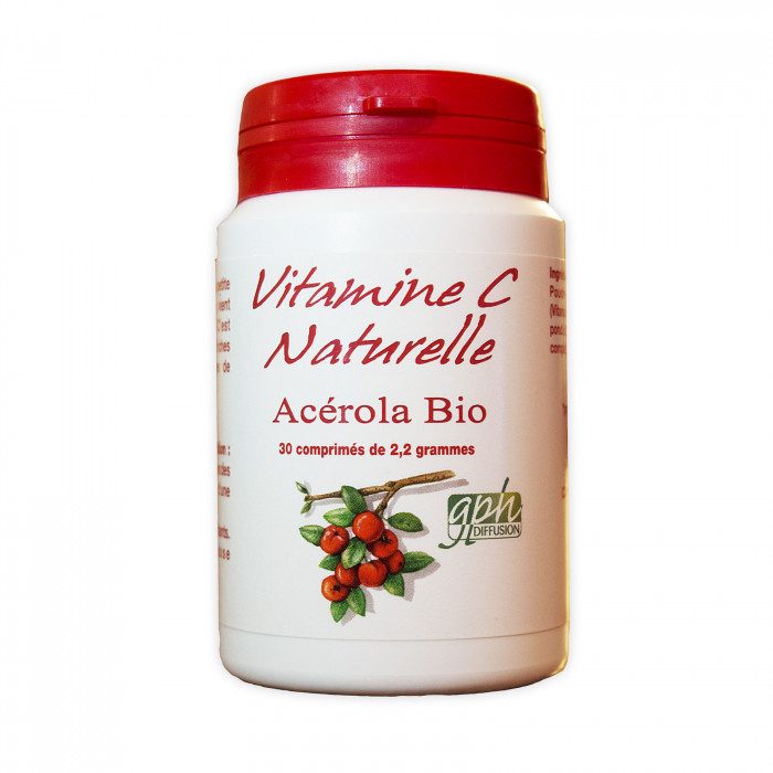 GPH VITAMINE C ACEROLA BIO 2.2g – 30 comprimés