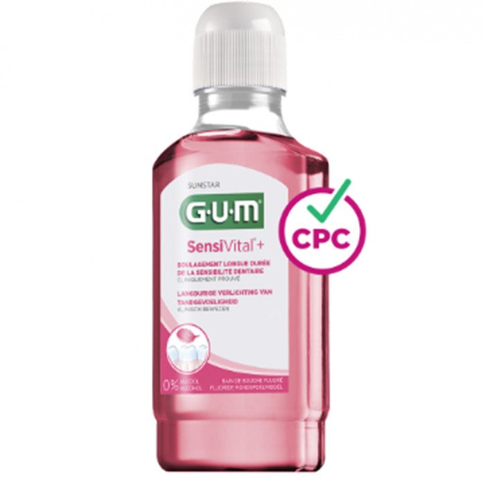 GUM BAIN DE BOUCHE SENSIVITAL + 300 ML