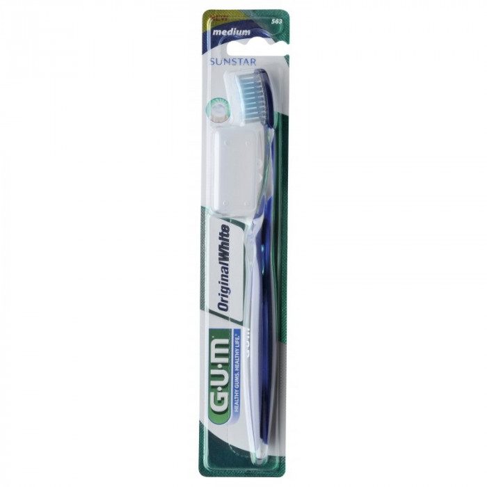 GUM BROSSE A DENTS ORIGINAL WHITE MEDIUM COMPACTE