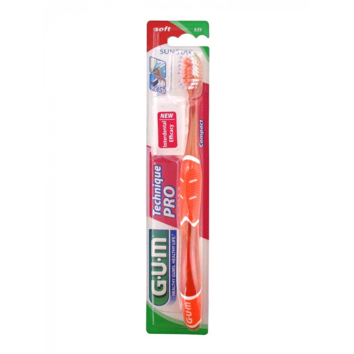 GUM BROSSE A DENTS TECHNIQUE PRO SOUPLE COMPACTE