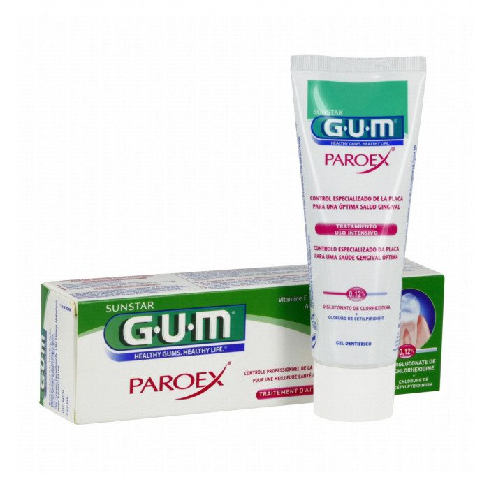 GUM DENTIFRICE PAROEX 75 ML