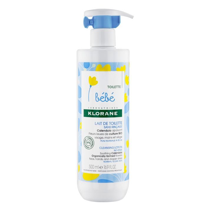 KLORANE BEBE LAIT DE TOILETTE SANS RINCAGE 500ml