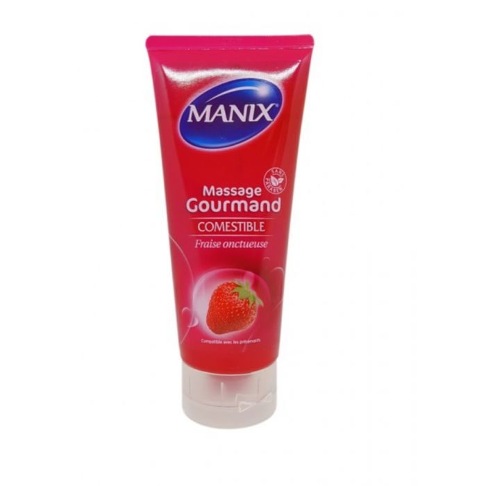 MANIX MASSAGE FRAISE ONCTUEUSE 200 ML