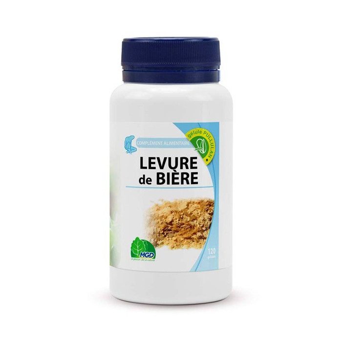 MGD Levure de Bière 300mg – 120 gélules
