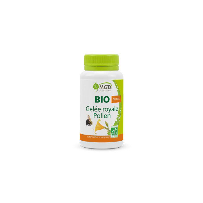 MGD BIO GELÉE ROYALE POLLEN 90 GÉLULES