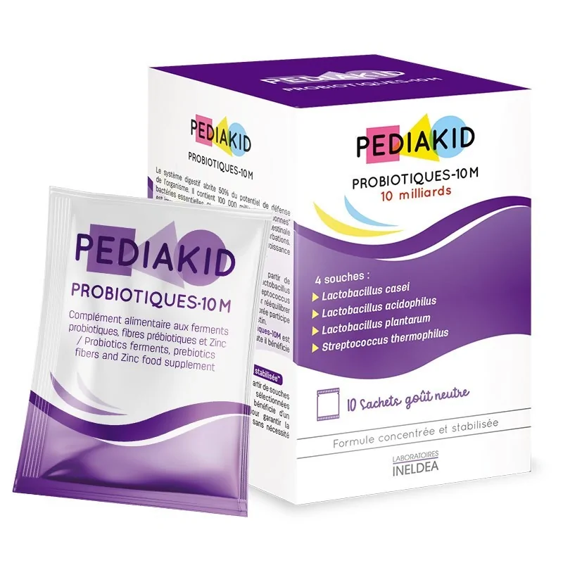PEDIAKID PROBIOTIQUES – 10M 10 SACHETS