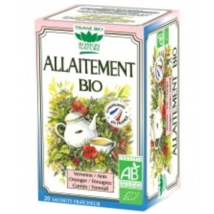 ROMON NATURE Tisane Allaitement Bio – 20 sachets