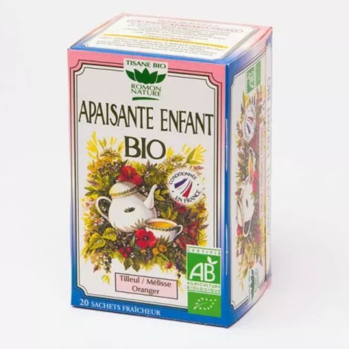 ROMON NATURE TISANE APAISANTE ENFANT BIO 20 SACHETS