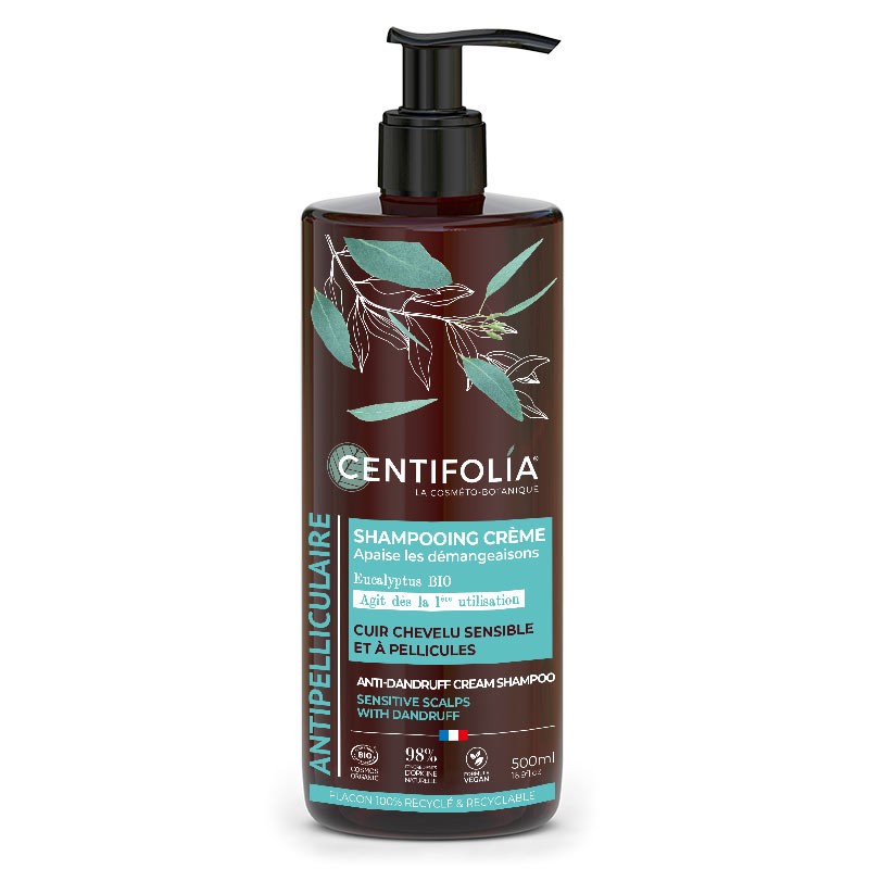 CENTIFOLIA SHAMPOOING ANTIPELLICULAIRE 500 ML
