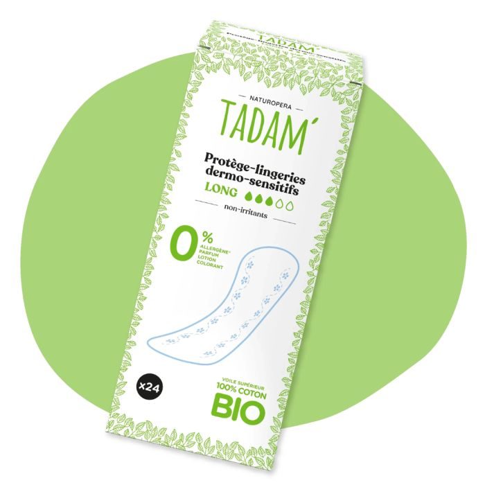 TADAM PROTEGE LINGERIES DERMO SENSITIFS LONG x 24