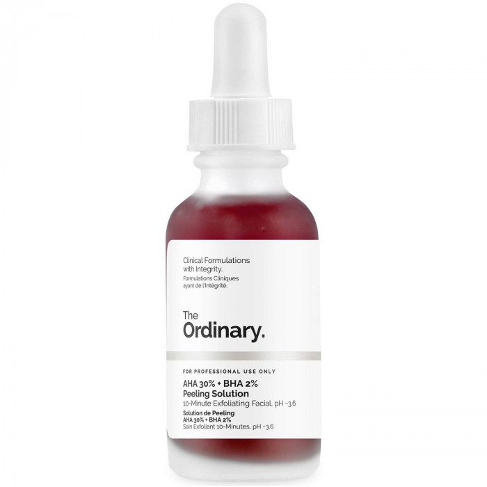 THE ORDINARY AHA 30% + BHA 2% SOLUTION DE PEELING 30ML