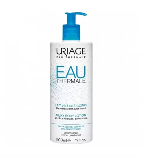 URIAGE EAU THERMALE LAIT VELOUTÉ CORPS LAIT HYDRATANT 24H 500 ML