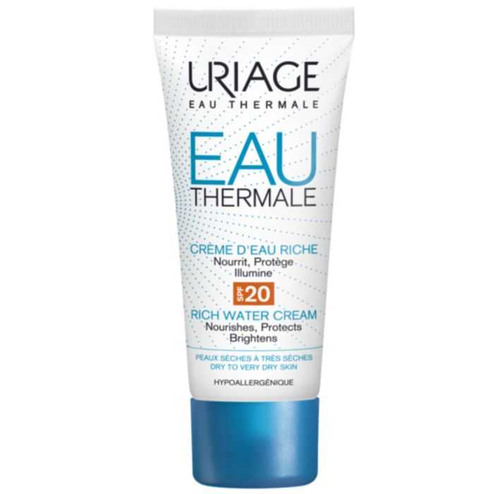 URIAGE EAU THERMALE CRÈME D’EAU RICHE SPF20 40 ML