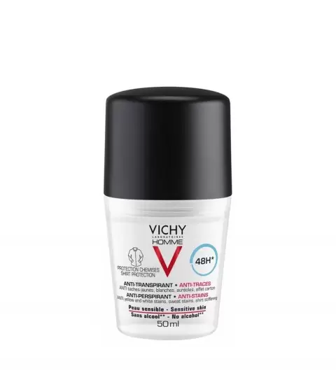 VICHY HOMME DEODORANT 48H ANTI TACHES