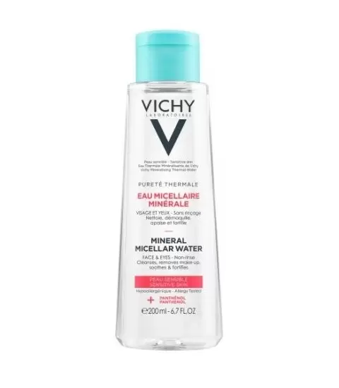 VICHY PURETE THERMALE EAU MICELLAIRE MINERALE PEAU SENSIBLE 200 ML