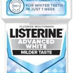 LISTERINE ADVANCE WHITE MILDER TASTE MOUTHWASH 250ml