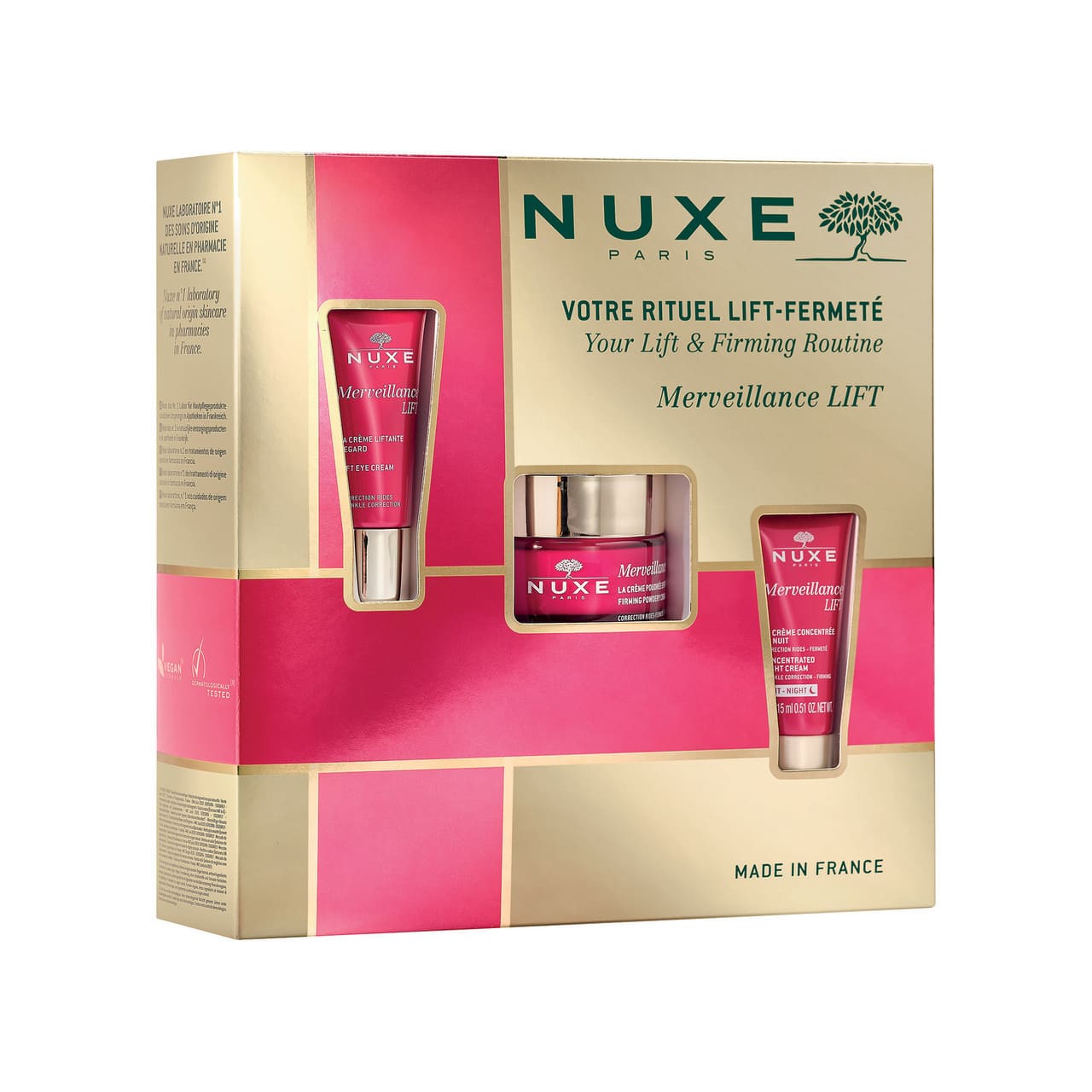 NUXE Coffret anti-age Merveillance Lift - RITUEL LIFT FERMETE