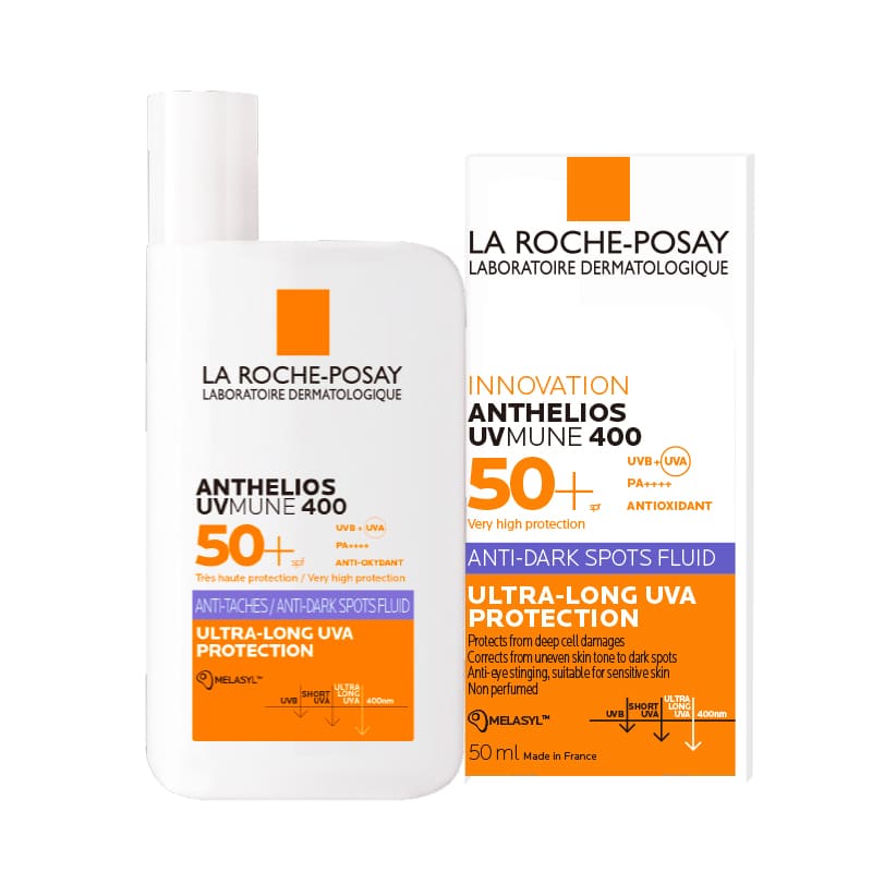 La roche posay anthelios uvmune 400 fluide anti-taches spf 50+