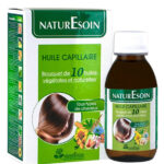 NaturEsoin Huile Capillaire 10 Bain d’Huiles Végétales – 125 ml