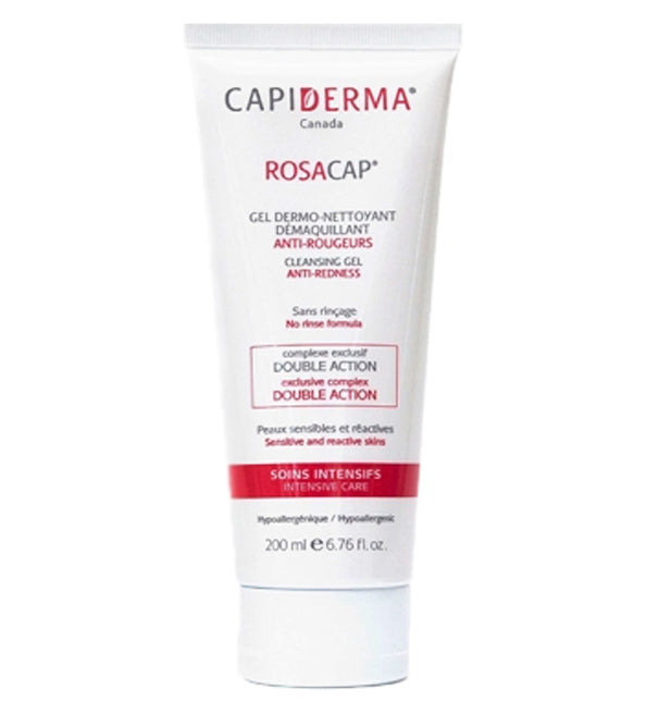Capiderma Rosacap gel derme-nettoyant démaquillant 200 ml