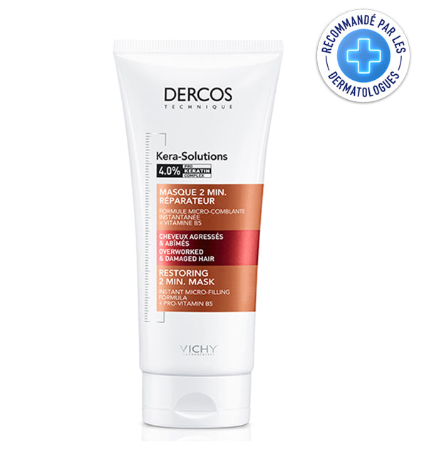 Vichy dercos kera-solutions masque 2min. réparateur – 200 ml