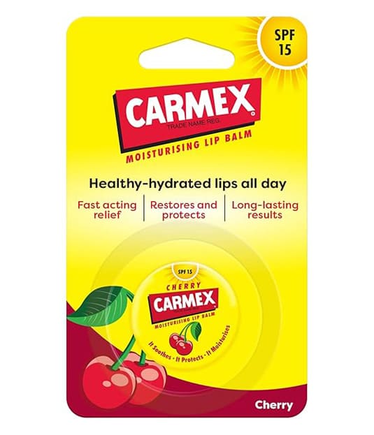 Carmex Baume à Lèvres Hydratant Cerise SPF15 Pot 7,5 gr