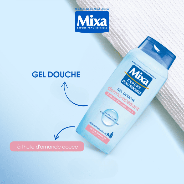 Mixa Gel Douche Dermo-Apaisant 400ml