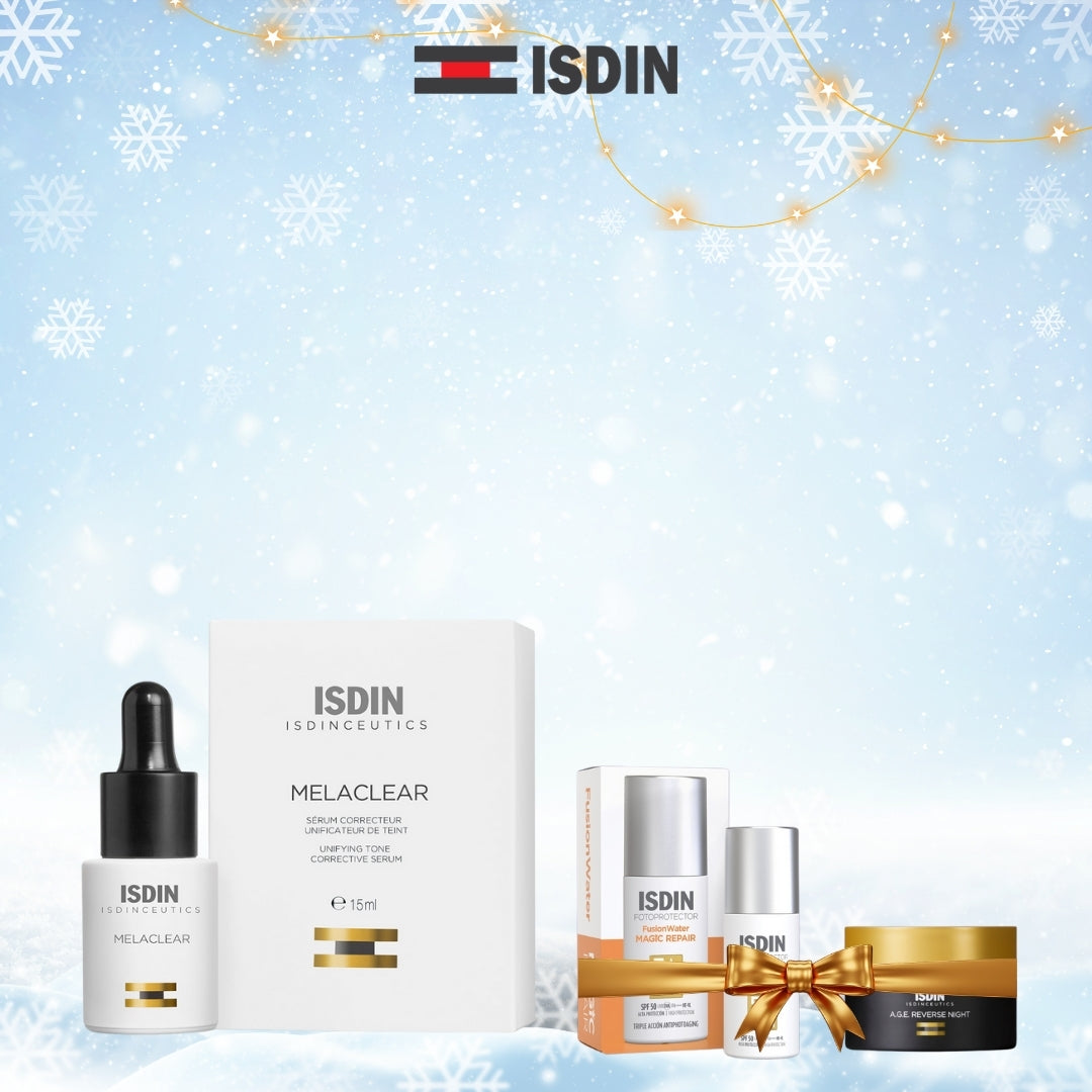 Isdin Melaclear serum correcteur anti-taches 15ml = Magic repair 10 ml + age reverse night 8g offerts