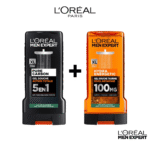 L'Oréal Paris Men Expert Gel Douche Pure Carbon + Gel Douche Hydra Energetic