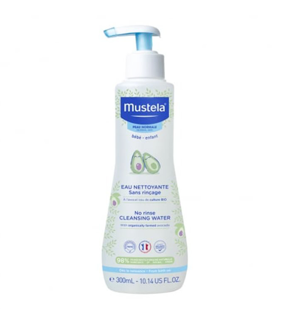 Mustela eau nettoyante sans rinçage – 300 ml